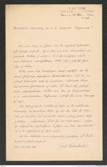 k.k. naturhistorisches Hofmuseum, Intendanzakten 1885-1896 (Hauer), Aktenzahl Z.220/1892, Seite 1
